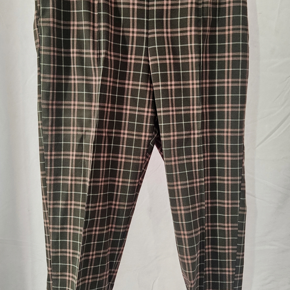 Spring 2017 Laura Byrnes Pinuo Girl Clothing High Waist Pink and Brown Pants
